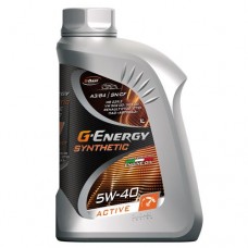 Масло моторное G-ENERGY Synthetic Active 5W-40 Арт. 253142409, 1л в магазинах Лента