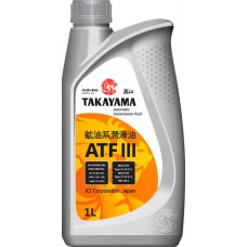 Масло трансмиссионное TAKAYAMA ATF III 605526, минеральное, 1л в магазинах Лента