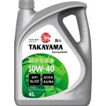 Масло моторное TAKAYAMA полусинтетическое SAE 10W-40 API SL/СF, 4л