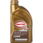 Масло моторное SINTEC Luxe 5000 5W-40 SL/CF, полусинтетическое, 1л