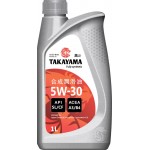 Масло моторное TAKAYAMA синтетическое SAE 5W-30 API SL/СF, 1л