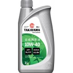 Масло моторное TAKAYAMA полусинтетическое SAE 10W-40 API SL/СF, 1л