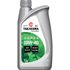 Масло моторное TAKAYAMA полусинтетическое SAE 10W-40 API SL/СF, 1л в магазинах Лента