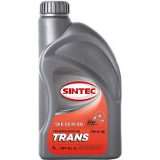 Масло трансмиссионное SINTEC TRANS ТМ5 SAE 80W-90 API GL-5, минеральное, 1л в магазинах Лента