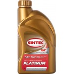 Масло моторное SINTEC Platinum 7000 0W-20 GF-6А, синтетическое, 1л