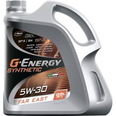 Масло моторное G-ENERGY Synthetic Far East 5W–30 GF-6А/SP, Арт. 253142415, 4л в магазинах Лента