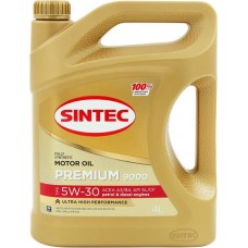Масло моторное SINTEC Premium 9000 5W–30 A3/B4, 4л в магазинах Лента