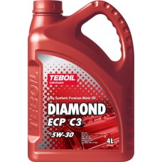 Масло моторное TEBOIL Diamond ECP C3 5W–30 синтетическое, Арт. 3453876, 4л в магазинах Лента