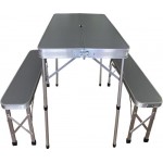 Набор для пикника ACTIWELL складной стол и 2 скамейки, Арт. 020043 Набор для пикника ACTIWELL складной стол и 2 скамейки, Арт. 020043