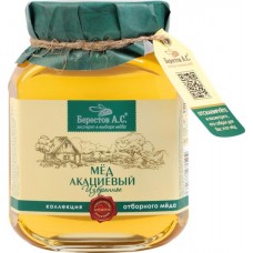 Мед акациевый БЕРЕСТОВ А.С. Избранное, 500г в магазинах Лента