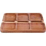 Менажница HOMECLUB Cell 19х28х2см, акация, Арт. asb-1 Менажница HOMECLUB Cell 19х28х2см, акация, Арт. asb-1