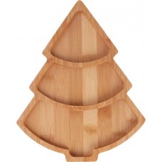 Менажница HOMECLUB Елочка, 25x20см, бамбук, Арт. OS23003 в магазинах Лента