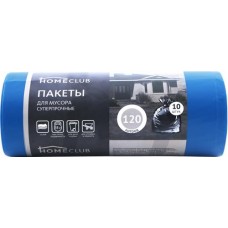 Пакеты для мусора HOMECLUB усиленные 120л, 10шт в магазинах Лента