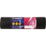 Пакеты для мусора ЛЕНТА 90л, усиленные, 5шт Пакеты для мусора ЛЕНТА 90л, усиленные, 5шт