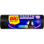 Пакеты для мусора BIG CITY LIFE особо прочные LD 80x110см, 160л, Арт. 14410065, 10шт Пакеты для мусора BIG CITY LIFE особо прочные LD 80x110см, 160л, Арт. 14410065, 10шт