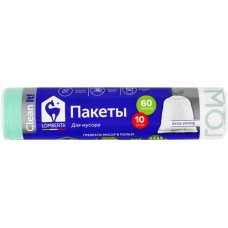Пакет для мусора LOMBERTA с принтом, с затяжкой, 60л, Арт. 721529, 10шт в магазинах Лента