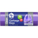 Пакеты для мусора LOMBERTA с ручками, 35л, Арт. 722397, 25шт Пакеты для мусора LOMBERTA с ручками, 35л, Арт. 722397, 25шт