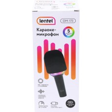 Караоке-микрофон LENTEL Rainbow, Арт. OM-173 в магазинах Лента
