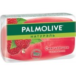 Туалетное мыло PALMOLIVE Натурэль смягчающее со свежей малиной, 90г Туалетное мыло PALMOLIVE Натурэль смягчающее со свежей малиной, 90г