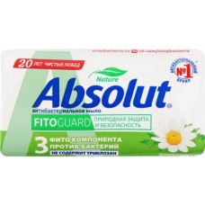 Туалетное мыло ABSOLUT Nature Ромашка антибактериальное, 90г в магазинах Лента