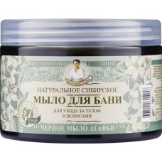 Мыло ТРАВЫ И СБОРЫ АГАФЬИ Черное Для бани, 500мл в магазинах Лента