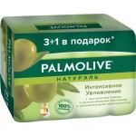 Туалетное мыло PALMOLIVE Натурэль Интенсивное увлажнение с экстрактом оливы и увлажняющим молочком, 4х90г Туалетное мыло PALMOLIVE Натурэль Интенсивное увлажнение с экстрактом оливы и увлажняющим молочком, 4х90г