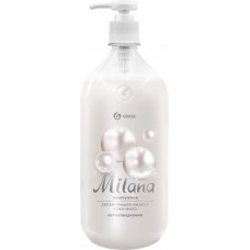 Жидкое мыло MILANA Жемчужное увлажняющее, 1л в магазинах Лента Жидкое мыло MILANA Жемчужное увлажняющее, 1л в магазинах Лента