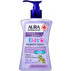 Жидкое крем-мыло AURA Derma protect Kids, 250мл в магазинах Лента