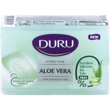 Туалетное мыло DURU Hydro pure Aloe vera, 110г в магазинах Лента Туалетное мыло DURU Hydro pure Aloe vera, 110г в магазинах Лента