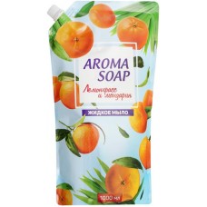 Жидкое мыло AROMA SOAP Лемонграсс и мандарин, 1000мл в магазинах Лента