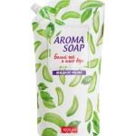 Жидкое мыло AROMA SOAP Белый чай и алое вера, 1000мл Жидкое мыло AROMA SOAP Белый чай и алое вера, 1000мл