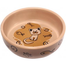 Миска для животных TRIOL Кошечка керамическая, 350мл в магазинах Лента Миска для животных TRIOL Кошечка керамическая, 350мл в магазинах Лента