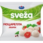 Сыр SVEZA Моцарелла мини 45%, без змж, 250г