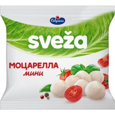 Сыр SVEZA Моцарелла мини 45%, без змж, 250г в магазинах Лента