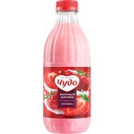 Коктейль молочный ЧУДО Клубника 2%, без змж, 950г
