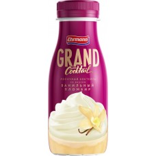 Коктейль молочный ультрапастеризованный GRAND COCKTAIL со вкусом ванильный пломбир 4%, без змж, 260г в магазинах Лента