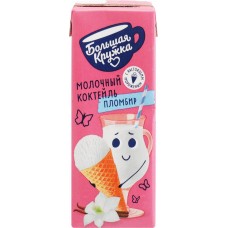 Коктейль БОЛЬШАЯ КРУЖКА Мороженое 3%, без змж, 200мл в магазинах Лента
