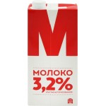Молоко ультрапастеризованное М 3,2%, без змж, 950г