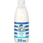 Молоко пастеризованное ПРОСТОКВАШИНО 1,5%, без змж, 930мл