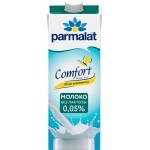 Молоко ультрапастеризованное PARMALAT Comfort безлактозное 0,05%, без змж, 1000мл
