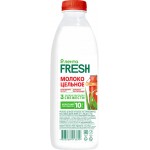 Молоко пастеризованное ЛЕНТА FRESH цельное 3,4–4,7%, без змж, 900мл