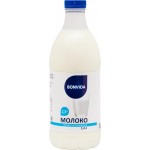 Молоко пастеризованное BONVIDA 2,5%, без змж, 1400мл