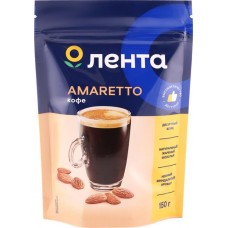 Кофе молотый ЛЕНТА Amaretto натуральный жареный, 150г в магазинах Лента