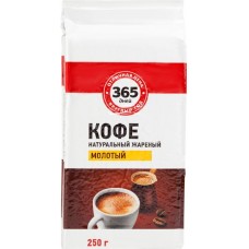 Кофе молотый 365 ДНЕЙ жареный, 250г в магазинах Лента
