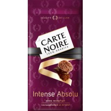 Кофе молотый CARTE NOIRE Intense Absolu натуральный жареный, 230г в магазинах Лента