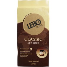Кофе молотый LEBO Classic, 250г в магазинах Лента