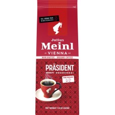 Кофе молотый JULIUS MEINL Prasident натуральный жареный, 220г в магазинах Лента
