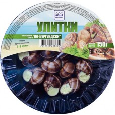 Улитки замороженные AQUA PRODUKT По-бургундски, в раковине, 150г в магазинах Лента
