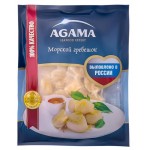 Морской гребешок замороженный AGAMA филе, 250г
