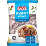Осьминоги маленькие VICI потрошеные с щупальцами и головой 60/80, 450г